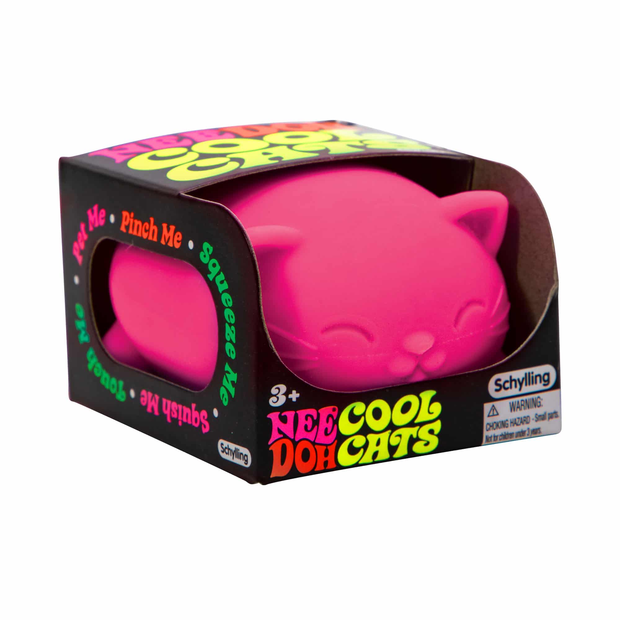 Cool Cats NeeDoh® | Cat-Shaped Sensory Squish Toy - Image 4