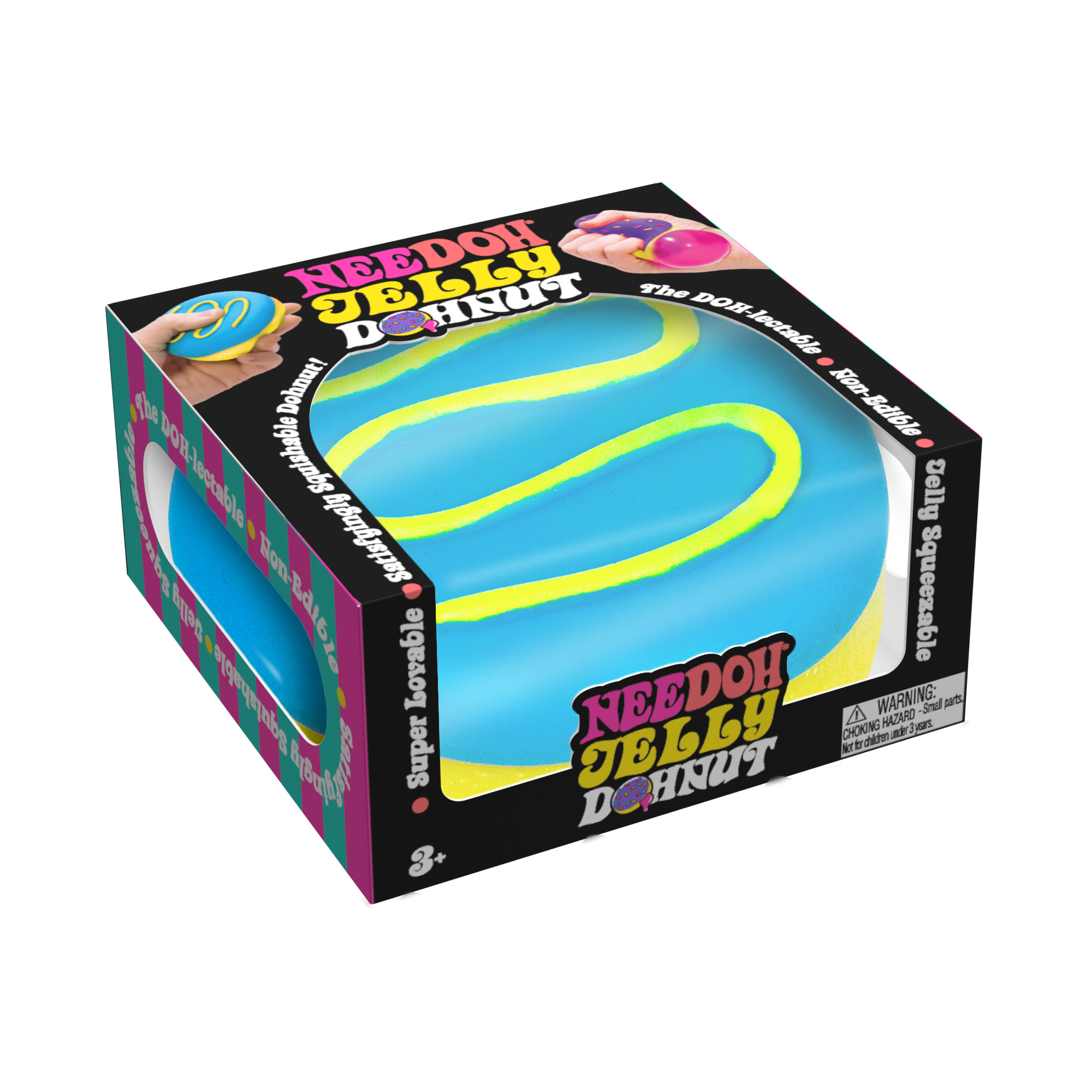 Jelly Dohnut NeeDoh® | Squishy Donut with Jelly Filling