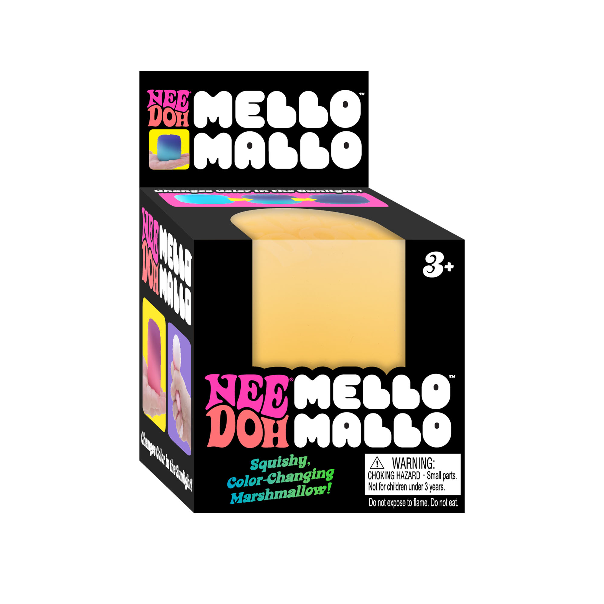 NeeDoh® Mello Mallo | Color-Changing Marshmallow Sensory Squish - Image 3